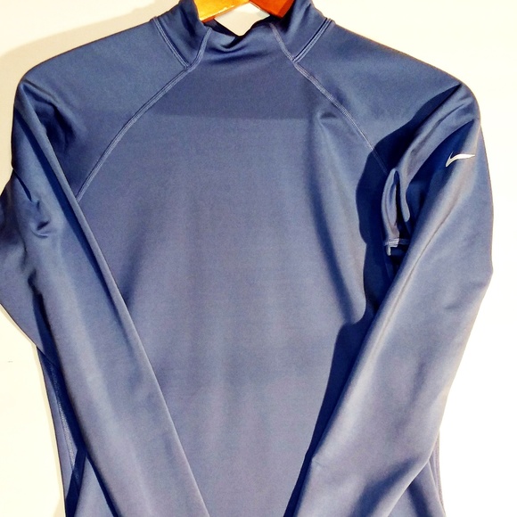 Nike Tops - Nike Pro Dri-Fit Blue Womens Long Sleeve XL